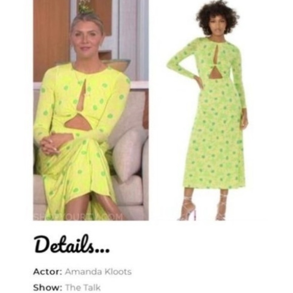 AFRM Green Floral Maxi Dress - Picture 10 of 10